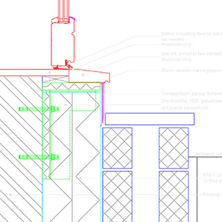 Ewi To New Door Threshold And Head With Step Retrofit